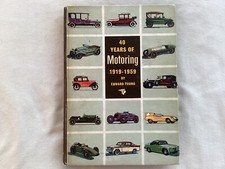 Years motoring 1919 for sale  SOUTHMINSTER