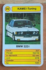 BMW 323i KAMEI-Tuning - D2 - Einzelkarte - Quartett   comprar usado  Enviando para Brazil