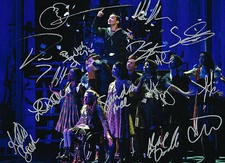 Spring Awakening Revival Deaf West elenco ASSINADO 12x16 lona certificado de autenticidade comprar usado  Enviando para Brazil
