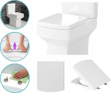 Luxury square toilet for sale  UK