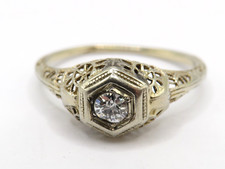 Antique 18k white for sale  Wadsworth