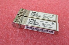 2 x Transceptor Dell WTRD1 10Gbps 10GBase-SR Multimodo Fibra 300m 850nm LC SFP+, usado comprar usado  Enviando para Brazil