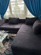 Ecksofa grau couch gebraucht kaufen  Berlin
