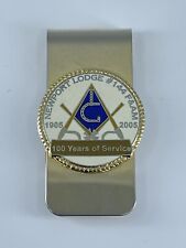 Masonic money clip for sale  Seguin