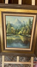 Original framed landscape for sale  Vandergrift