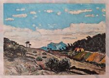Tableau provençal signé d'occasion  Besançon