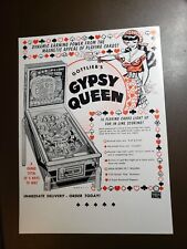 1955 gottlieb gypsy for sale  Ogden