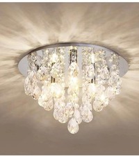 Crystal ceiling light for sale  NORTHOLT