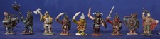 Usado, 9 miniaturas de metal Grenadier Wizards & Warriors Orcs+ D&D LOTR TSR com pintura 1979 comprar usado  Enviando para Brazil