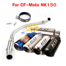 Para CF-Moto 150NK Sistema de Tubulação de Escape Frontal LInk Silenciador Slip On 51mm Ponta de Escape, usado comprar usado  Enviando para Brazil