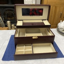 Brown faux leather for sale  ILFORD