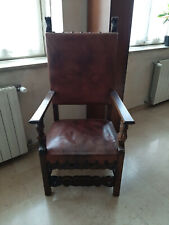 Sedia poltrona trono usato  Milano