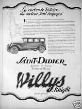 Publicité 1927 saint d'occasion  Compiègne