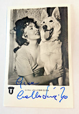 Gina lollobrigida autogramm gebraucht kaufen  Kirchhundem