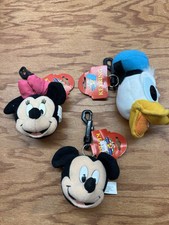 Chaveiro Vintage 1998 Disney Mickey Mouse/Minnie Mouse/Pato Donald Cabeça comprar usado  Enviando para Brazil