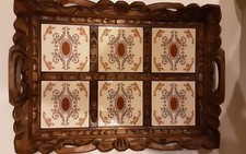 white tile wooden tray for sale white tile wooden tray for sale Palos Park