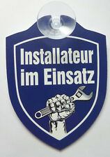 Schild saugnapf installateur gebraucht kaufen  Limbach-Oberfrohna