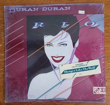 Usado, Duran Duran RIO 1982 LP 1st US Press EX/EX IN SHRINK w/HYPE STICKER CLEAN VINYL comprar usado  Enviando para Brazil