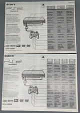 PlayStation 2 Anleitung / Manual – PS2 SCPH-50004 Teil 1 & 2 – Original – TOP! comprar usado  Enviando para Brazil