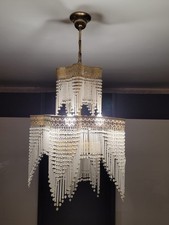 Lampadario cristallo antico usato  Vittoria