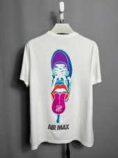 Camiseta masculina invicta Nike Air Max algodão branco manga curta tamanho M comprar usado  Enviando para Brazil