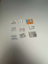 Tarjeta SIM NANO T-Mobile / AT&T / Sprint / Verizon 4G LTE PRUEBA, BYPASS, PRUEBA segunda mano  Embacar hacia Mexico