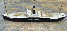 Usado, Van Ryper Modelo Ocean Liner raro linha C-H linha d'água madeira e fio modelo navio a vapor comprar usado  Enviando para Brazil