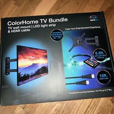Usado, Pacote de TV Aura LED ColorHome - Suporte de parede para TV, faixa de luz LED e cabo HDMI comprar usado  Enviando para Brazil