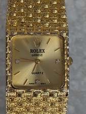 Usado, RELÓGIO FEMININO ROLEX GENEVE QUARTZO TOM DOURADO comprar usado  Enviando para Brazil