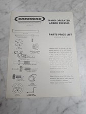 Greenerd hand operated for sale  Saint Cloud