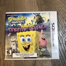 Bob Esponja Calça Quadrada: Plankton's Robotic Revenge (Nintendo 3DS, 2013), usado comprar usado  Enviando para Brazil