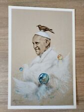 Cartolina papà francesco usato  Torino