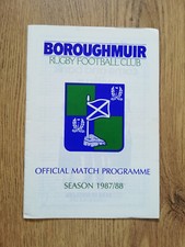 Boroughmuir watsonians oct for sale  MIDDLESBROUGH