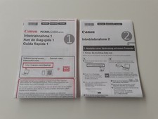 Anleitung inbetriebnahme druck gebraucht kaufen  Düsseldorf
