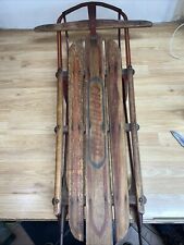 Vintage wood sled for sale  Jacksonville