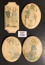 Ceramic decoupage vintage for sale  Edmond
