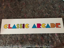 Classic arcade top for sale  CANNOCK