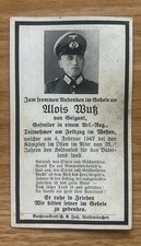 Sterbebild wk2 geigant gebraucht kaufen  Bocholt