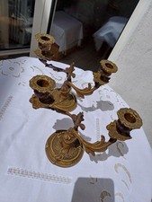 Paire chandeliers rocaille d'occasion  Bar-le-Duc