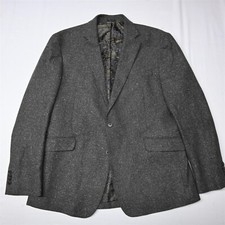 Jaqueta blazer Joseph Abboud 44L marrom Nova Fides mancha tweed fina casaco esportivo, usado comprar usado  Enviando para Brazil