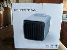 Ventilador refrigerador de ar pequeno para cabeceira ou acampamento! , usado comprar usado  Enviando para Brazil