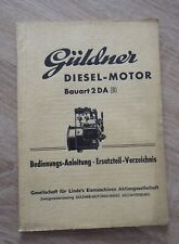 Güldner dieselmotor 2da gebraucht kaufen  Recke