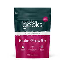 Biotin 000mcg zinc for sale  LUTON