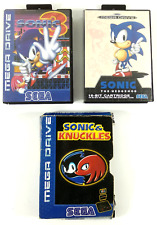 Lot de 3 Jeux Sega Mega Drive en boite  Sonic Sonic III Sonic & Knuckles comprar usado  Enviando para Brazil