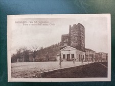 T) Cartolina formato piccolo Bassano del Grappa Vicenza torre 1922 comprar usado  Enviando para Brazil