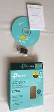 Adaptador USB TP-Link AC1300 mini sem fio MU-MIMO 400 Mbps Black Archer T3U, usado comprar usado  Enviando para Brazil