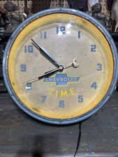 Chevrolet neon clock for sale  Jonesboro