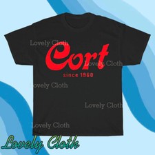 Nova Camiseta Unissex Design de Logotipo Limitado Cort Guitars Engraçada Tamanho P a 5XL comprar usado  Enviando para Brazil