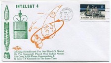 1971 Intelsat 4 Orbiting Satellite 6000 Phone Conversations 12 color TV Channels comprar usado  Enviando para Brazil