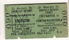 Railway ticket gwr for sale  MIDHURST